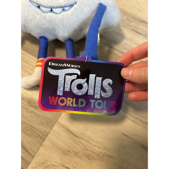 Cloud Guy Trolls World Tour Plush Dreamworks 10” Rare Stuffie Toy Tag Attached - Picture 3 of 4